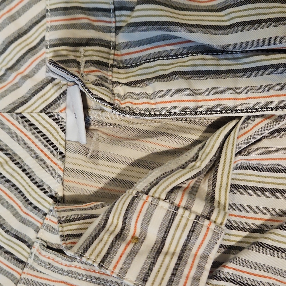 Cabi Size 14 Striped Casual Pants - Picture 3 of 10